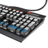Netherlands Flag Distressed K95 RGB PLATINUM Mechanical Gaming Keyboard Skin